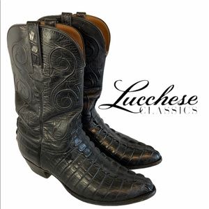 lucchese caiman tail boots